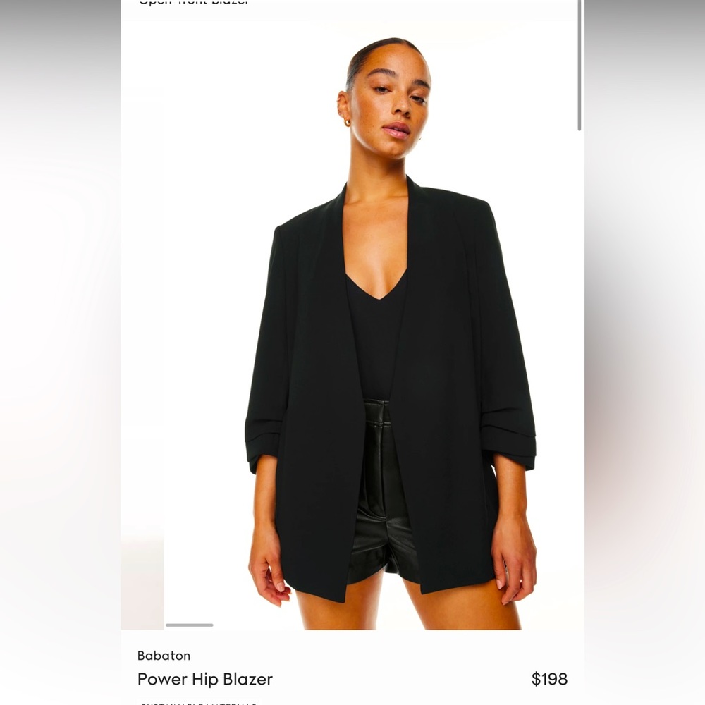 Aritizia Power Hip Blazer Size 10 (NWT) never been worn and sitting a box